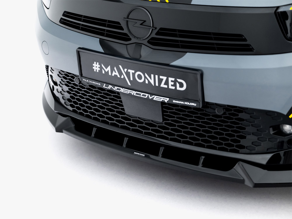 Front Splitter Opel Corsa F Facelift (Mk6 Facelift) - 6 