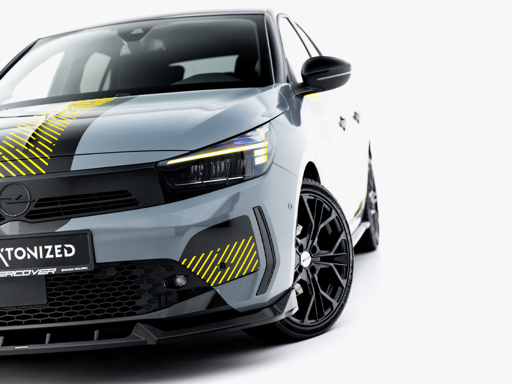 Front Splitter Opel Corsa F Facelift (Mk6 Facelift) - 7 