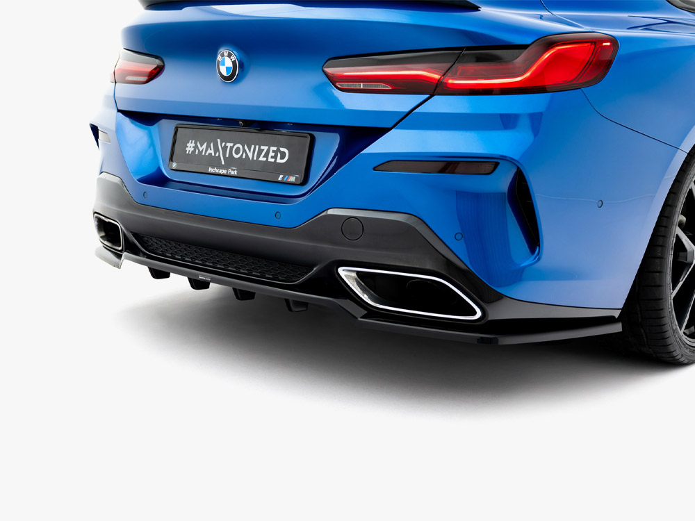 Rear Splitter (Vertical Bars) V.2 BMW 8 Coupe M-Pack G15 - 3 