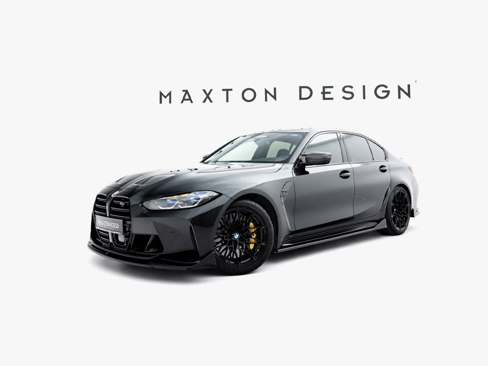 Front Splitter V.4 CSL Look BMW M3 Sedan / Touring G80 / G81 - 3 