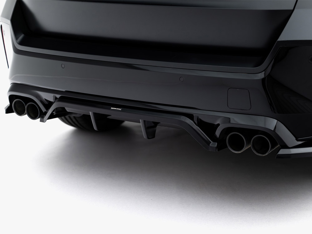 Rear Splitter (Vertical Bars) BMW X1 M35i U11 - 3 