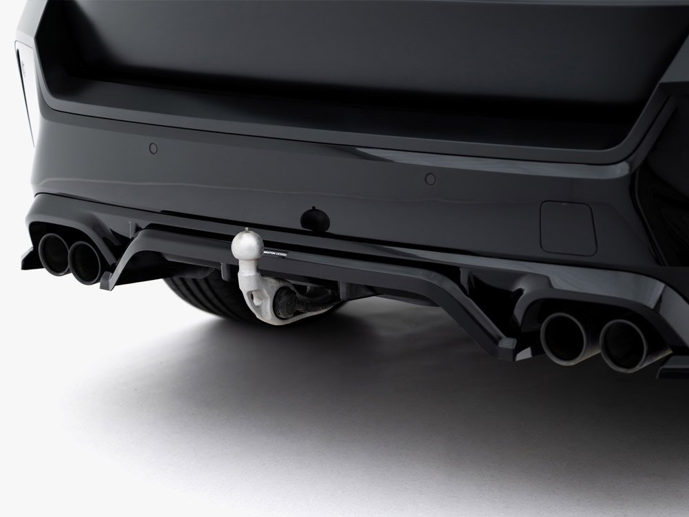 Rear Splitter (Vertical Bars) BMW X1 M35i U11 - 6 