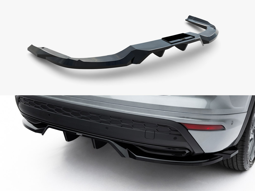 Rear Splitter (Vertical Bars) Skoda Kodiaq Sportline Mk2 - 1 