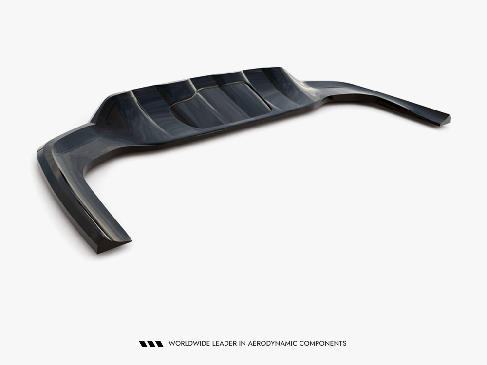 Rear Splitter (Vertical Bars) Mercedes-Benz GLC Coupe AMG-Line C254 - 9 