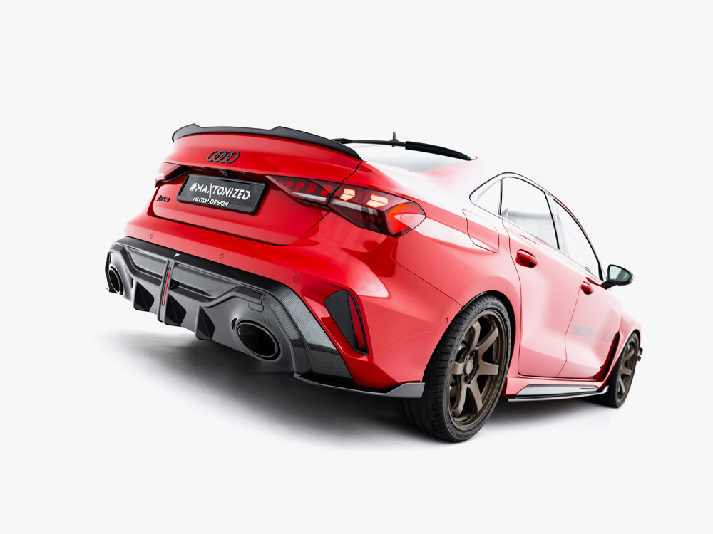 Spoiler CAP Audi A3 S-Line Sedan / S3 Sedan 8Y Facelift - 3 