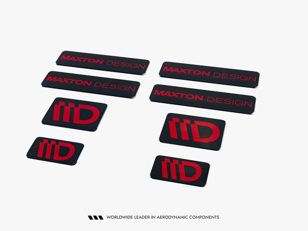 3D Sticker Set Maxton Design - A (Sold AS A PACK OF X8) - 2 