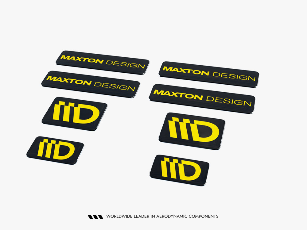 3D Sticker Set Maxton Design - A (Sold AS A PACK OF X8) - 4 