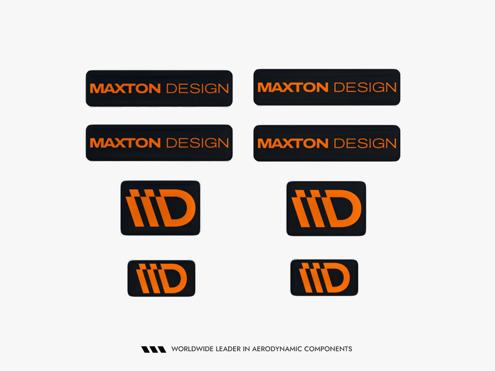3D Sticker Set Maxton Design - A (Sold AS A PACK OF X8) - 5 