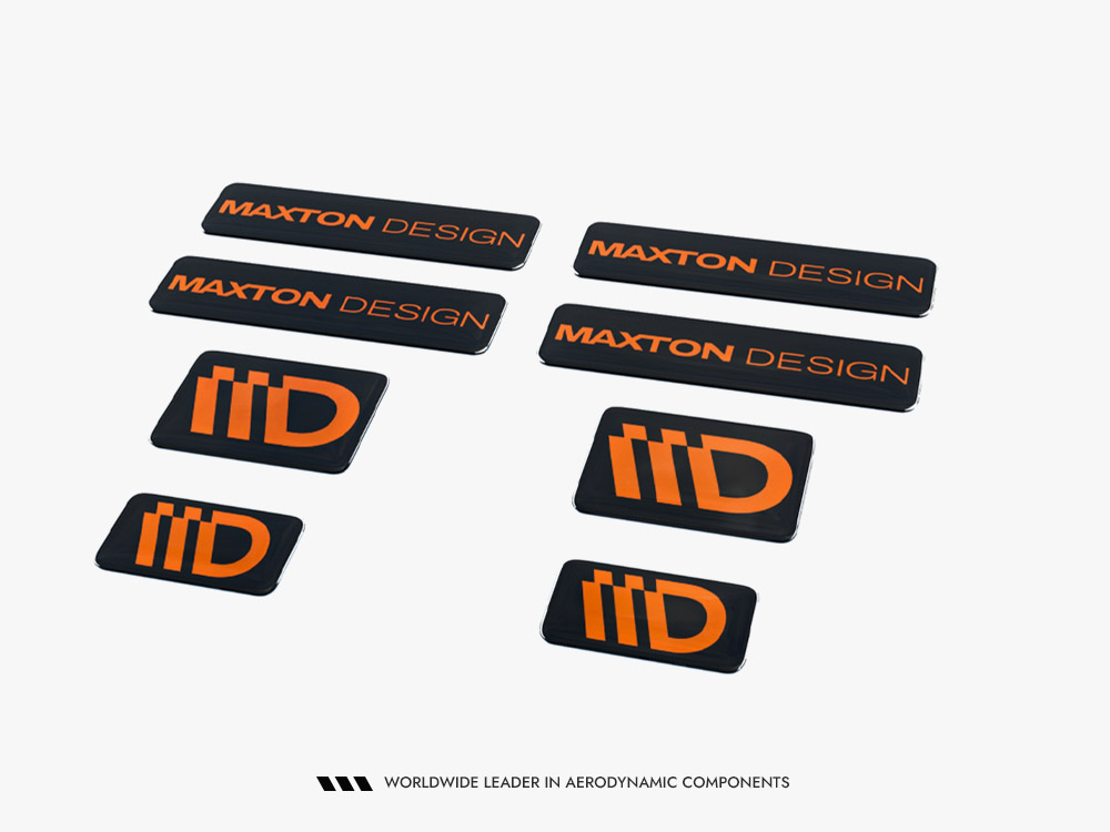 3D Sticker Set Maxton Design - A (Sold AS A PACK OF X8) - 6 