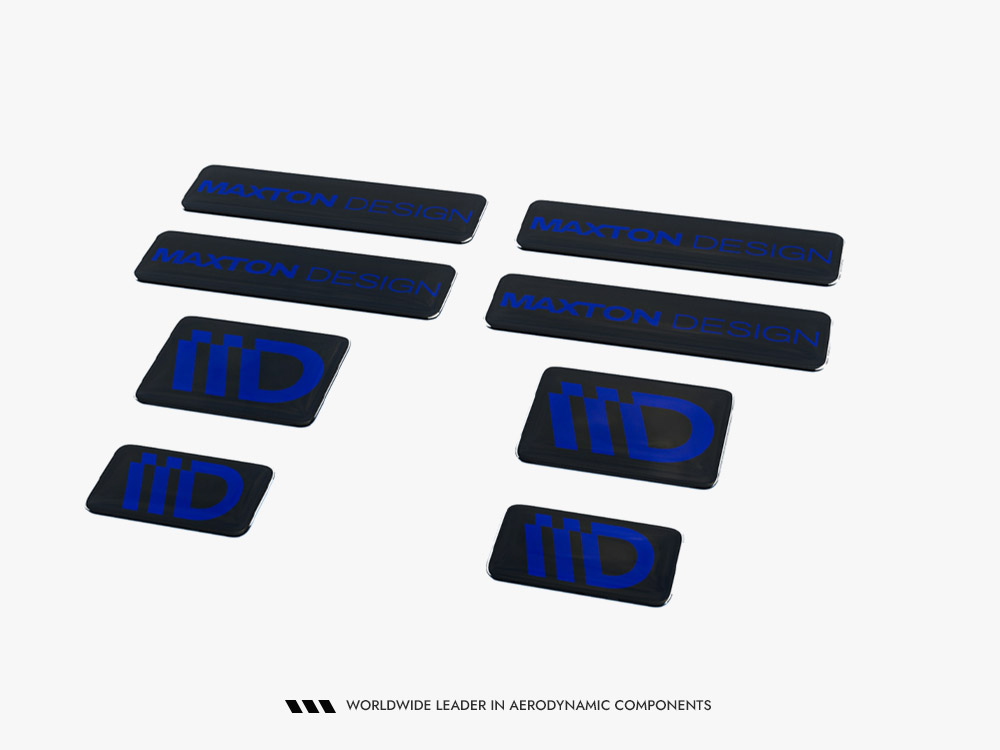 3D Sticker Set Maxton Design - A (Sold AS A PACK OF X8) - 8 