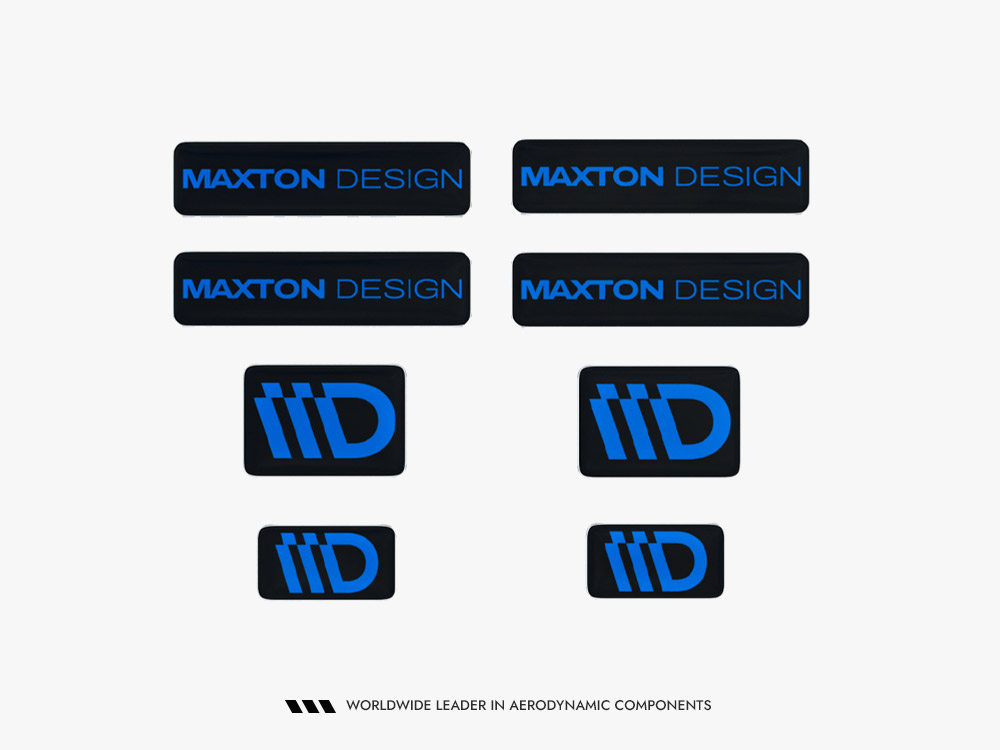 3D Sticker Set Maxton Design - A (Sold AS A PACK OF X8) - 9 
