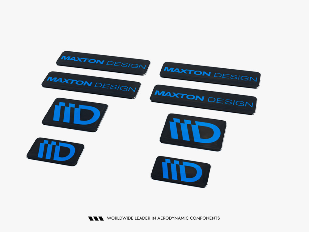 3D Sticker Set Maxton Design - A (Sold AS A PACK OF X8) - 10 