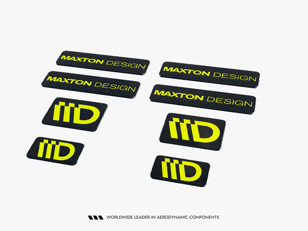 3D Sticker Set Maxton Design - A (Sold AS A PACK OF X8) - 12 