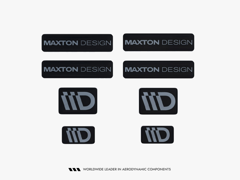 3D Sticker Set Maxton Design - A (Sold AS A PACK OF X8) - 17 