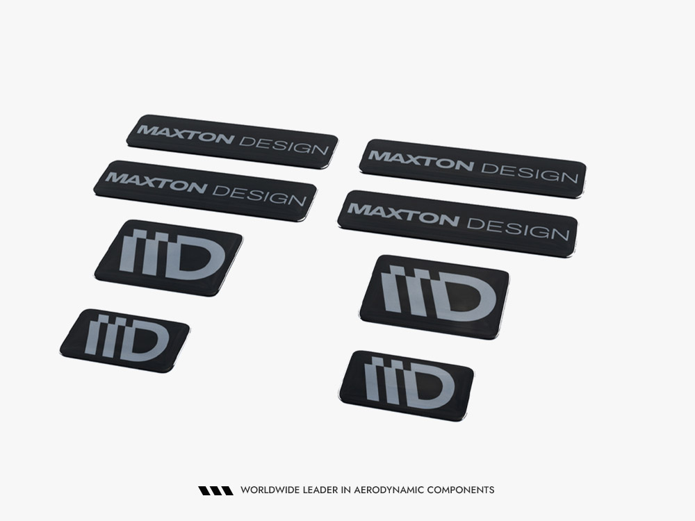 3D Sticker Set Maxton Design - A (Sold AS A PACK OF X8) - 18 
