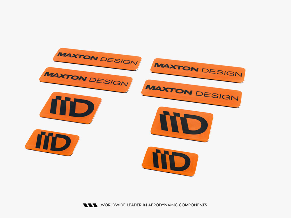 3D Sticker Set Maxton Design - B (Sold AS A PACK OF X8) - 5 