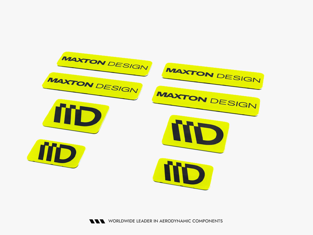 3D Sticker Set Maxton Design - B (Sold AS A PACK OF X8) - 11 