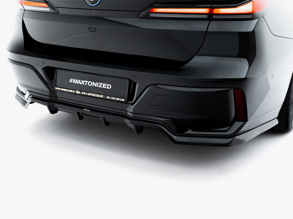 Rear Splitter (Vertical Bars) V.2 BMW 7 M-Pack G70 - 3 