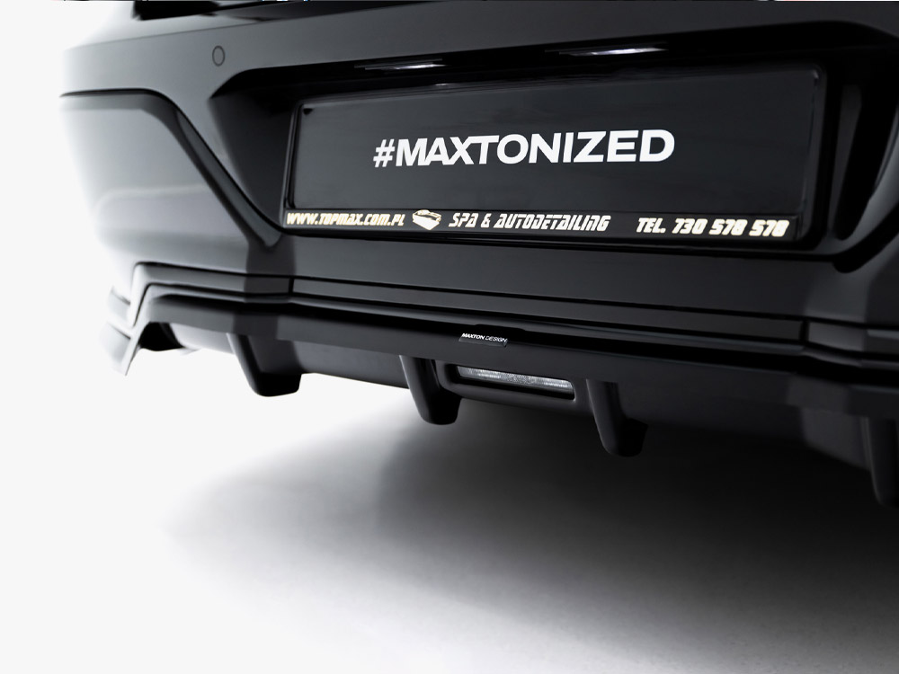 Rear Splitter (Vertical Bars) V.2 BMW 7 M-Pack G70 - 4 