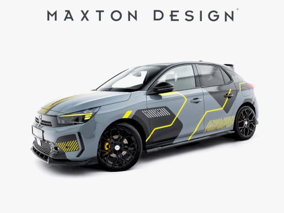 Maxton Design WING Upper Spoiler Extension CAP V2 Honda Civic MK10 Typ