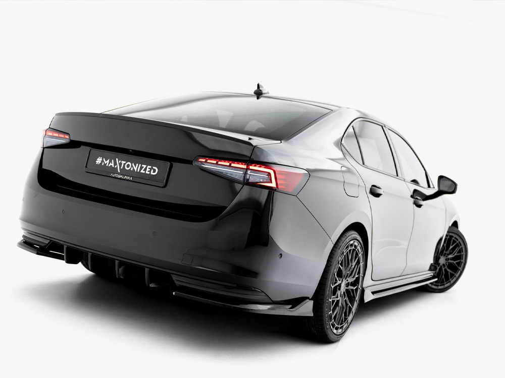 Rear Side Splitters V.2 Skoda Superb Sportline Mk4 - 2 