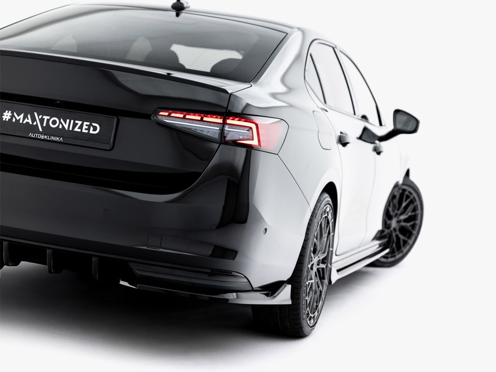 Rear Side Splitters V.2 Skoda Superb Sportline Mk4 - 4 