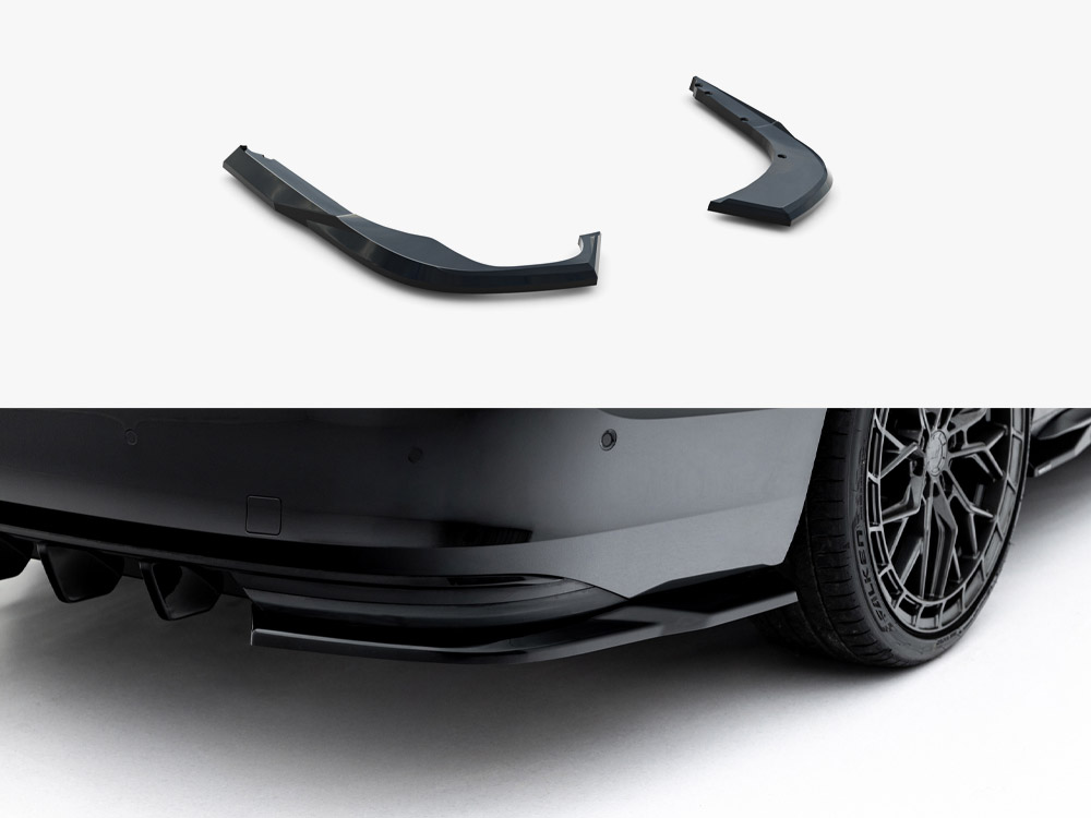 Rear Side Splitters V.1 Skoda Superb Sportline Mk4 - 1 