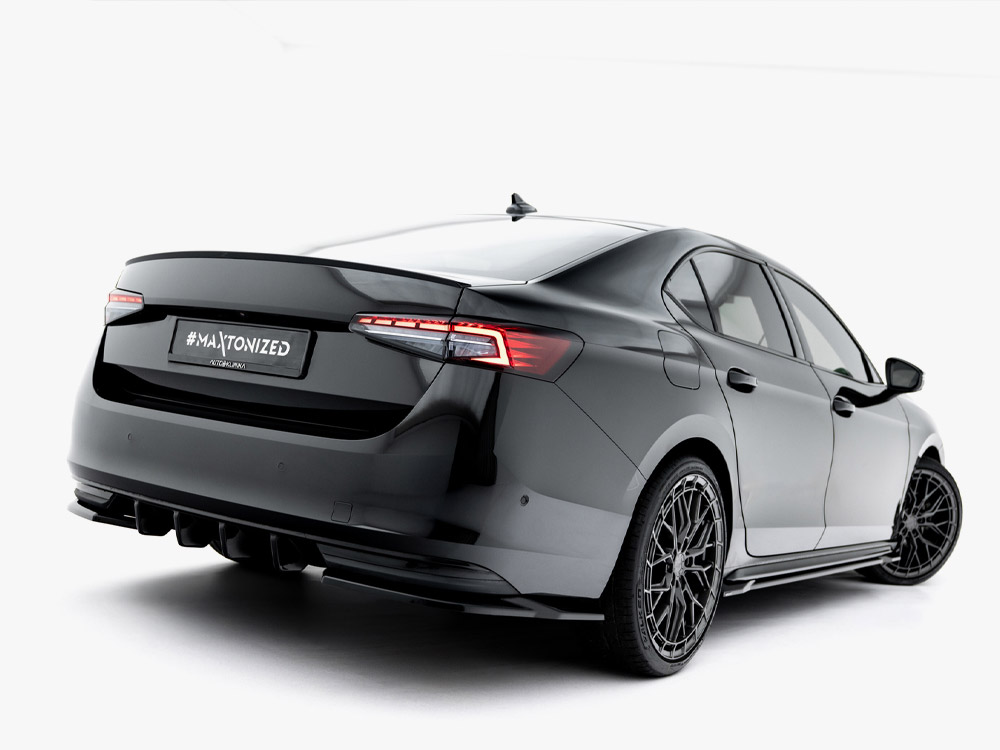 Rear Side Splitters V.1 Skoda Superb Sportline Mk4 - 2 