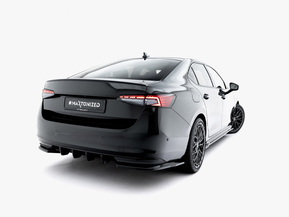 Rear Side Splitters V.1 Skoda Superb Sportline Mk4 - 3 