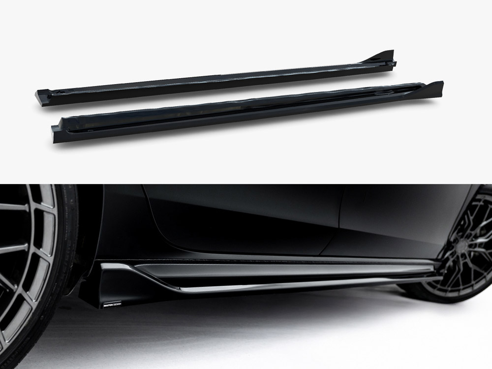 Side Skirt Diffusers V.2 Skoda Superb Sportline Mk4 - 1 
