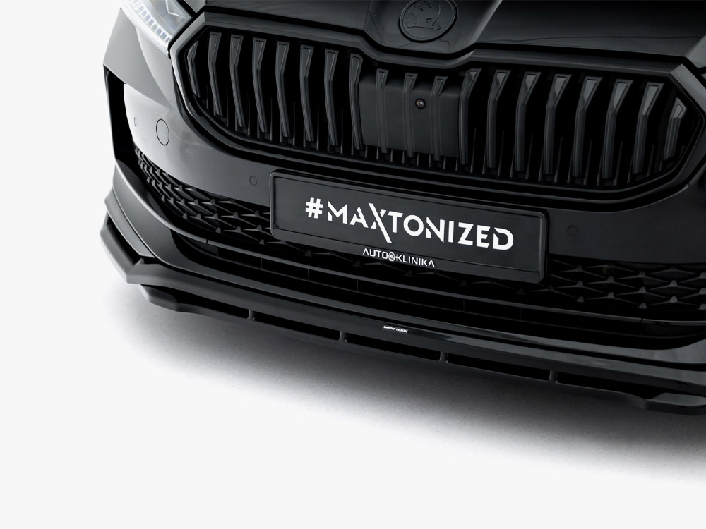 Front Splitter V.1 Skoda Superb Sportline Mk4 - 6 