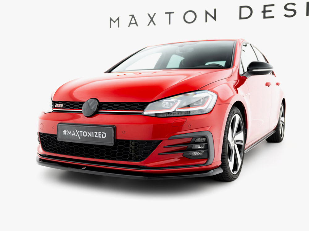 Front Splitter V.3 Volkswagen Golf GTI / GTD Mk7 Facelift - 2 