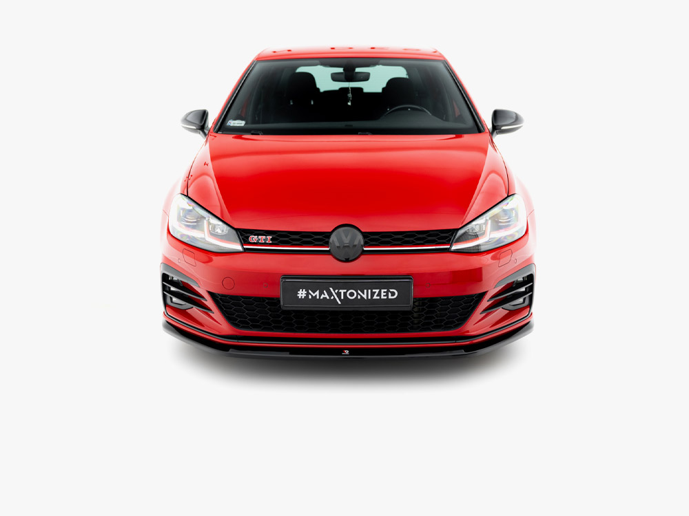 Front Splitter V.3 Volkswagen Golf GTI / GTD Mk7 Facelift - 3 