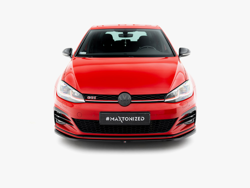 Front Splitter V.4 Volkswagen Golf GTI / GTD Mk7 Facelift - 3 