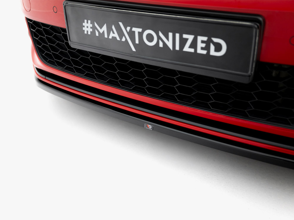 Front Splitter V.4 Volkswagen Golf GTI / GTD Mk7 Facelift - 4 