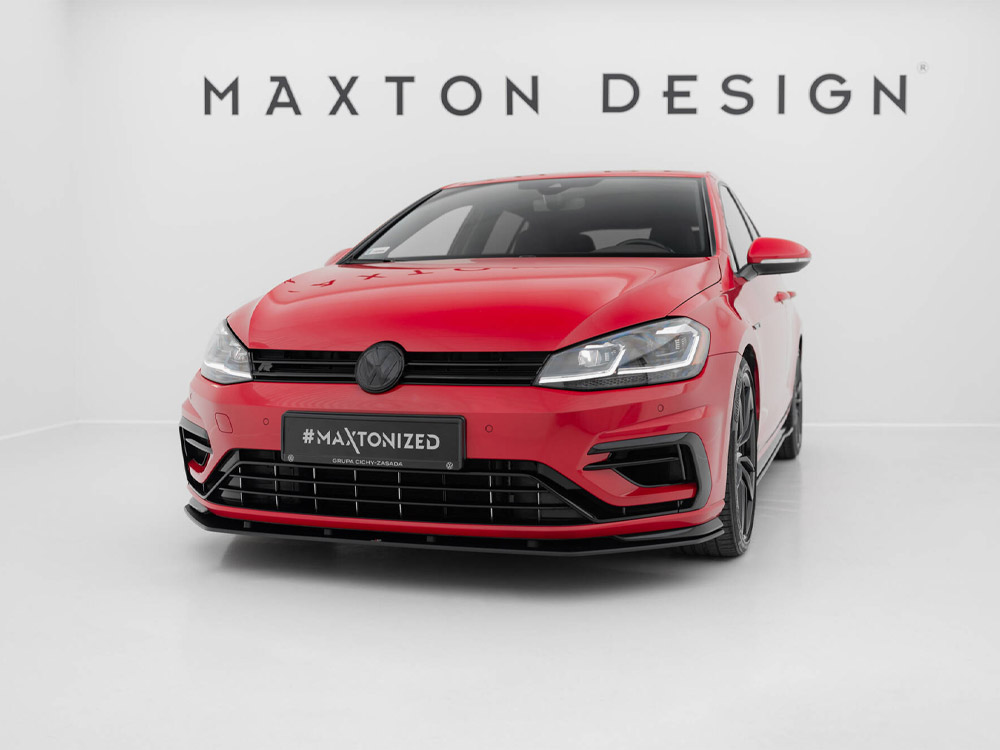 Street PRO Front Splitter Volkswagen Golf R / R-Line Mk7 Facelift - 2 