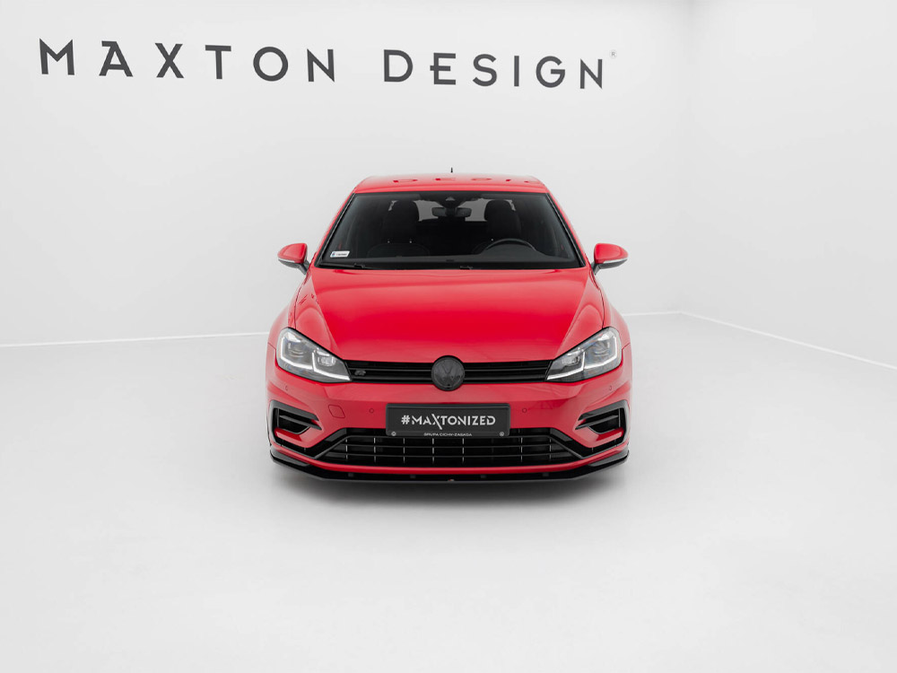 Street PRO Front Splitter Volkswagen Golf R / R-Line Mk7 Facelift - 3 