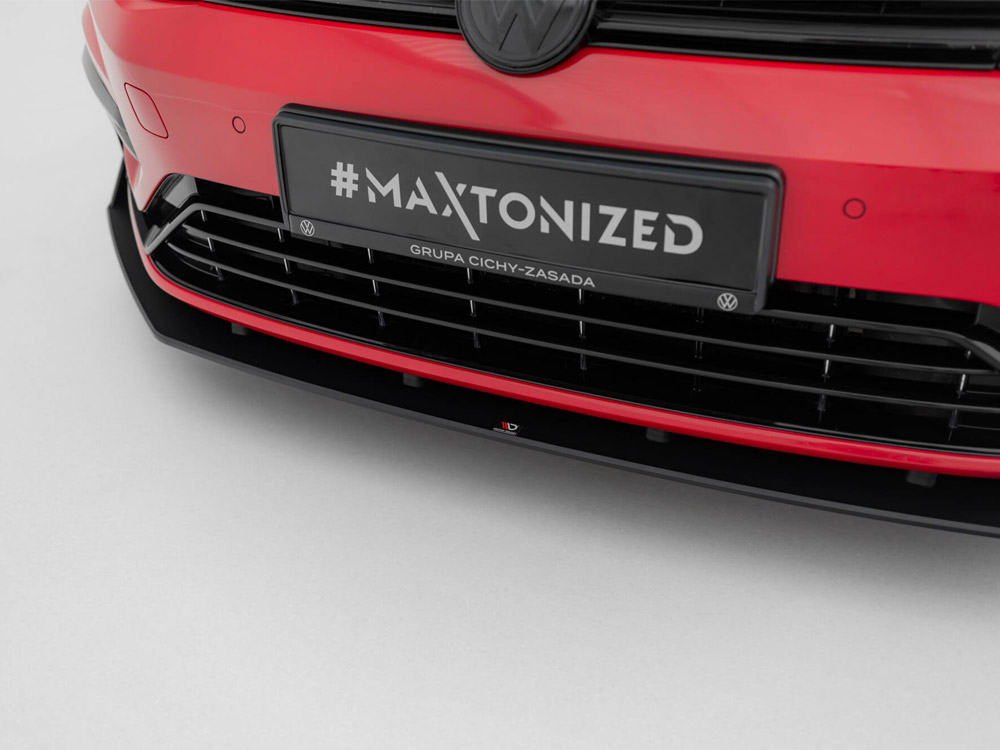 Street PRO Front Splitter V.2 Volkswagen Golf R / R-Line Mk7 Facelift - 4 