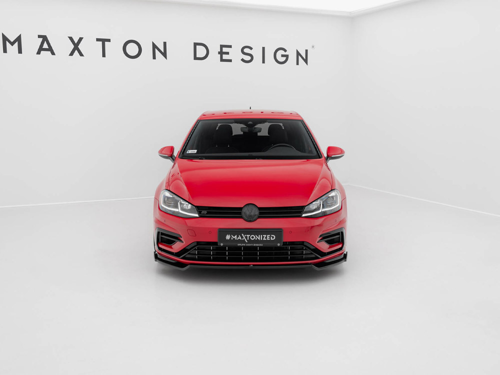 Front Splitter V.2 Volkswagen Golf R / R-Line Mk7 Facelift - 3 