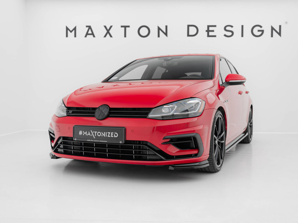 Front Side Splitters Volkswagen Golf R / R-Line Mk7 Facelift - 2 