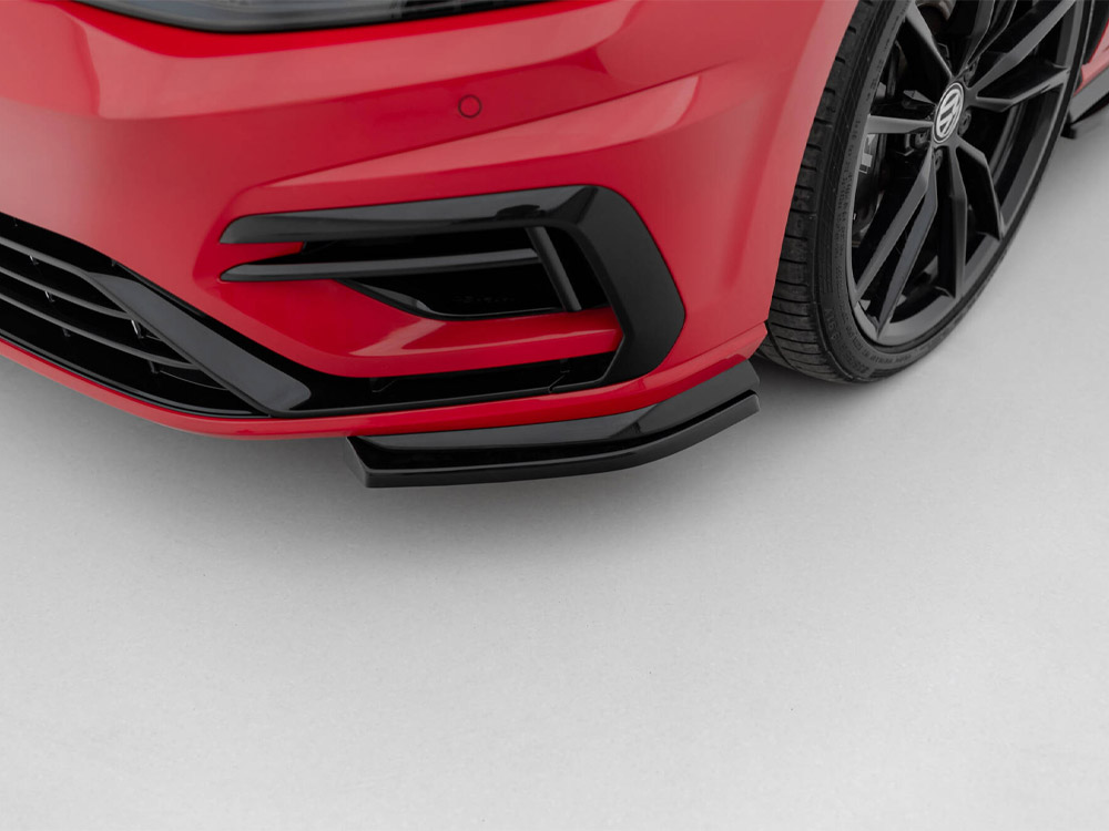 Front Side Splitters Volkswagen Golf R / R-Line Mk7 Facelift - 4 