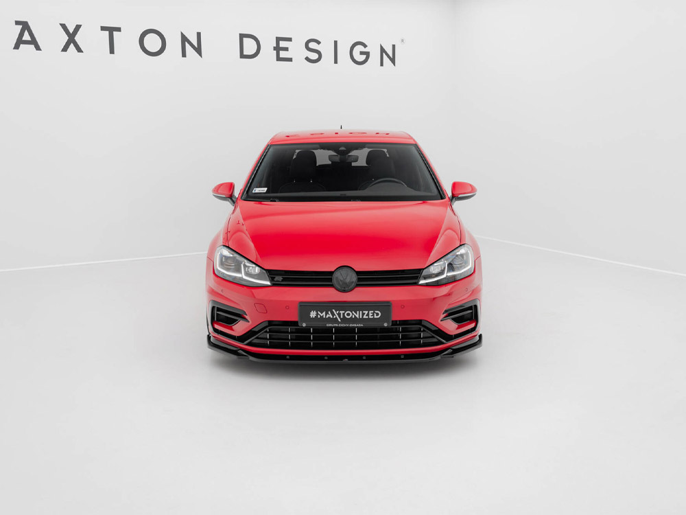 Front Splitter V.9 Volkswagen Golf R / R-Line Mk7 Facelift - 3 