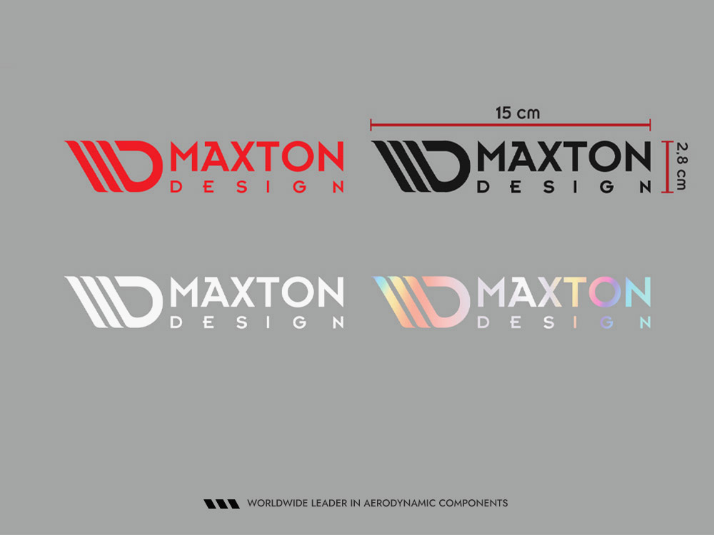 Maxton Sticker 05 Small Logo Sticker 15x2,8 cm - 1 
