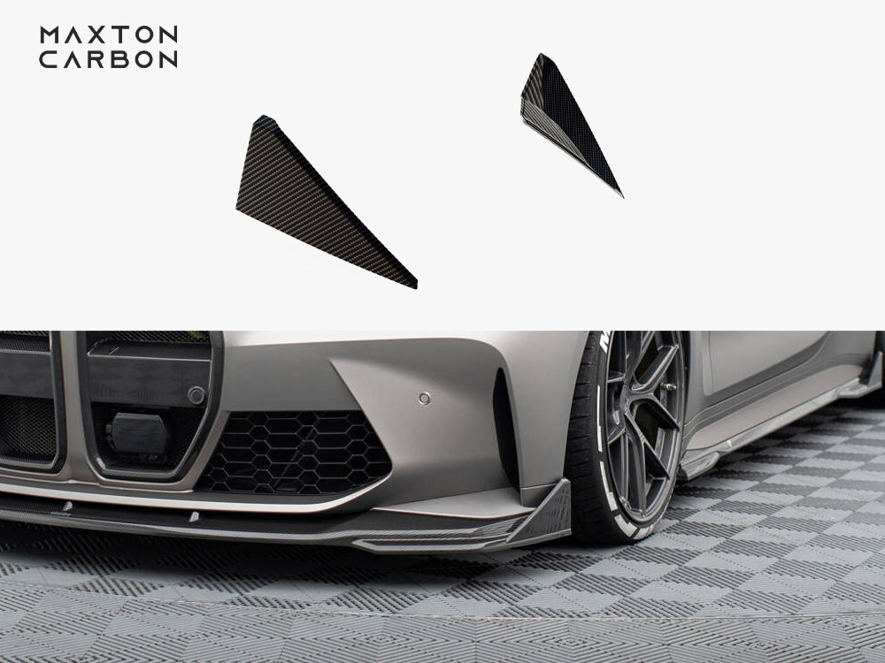 Prepreg Carbon Front Flaps BMW M4 G82 / G82 Facelift - 1 