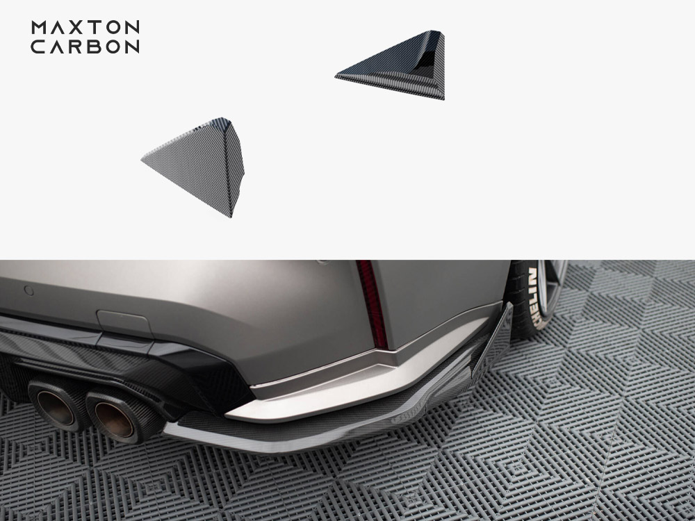Prepreg Carbon Rear Flaps BMW M4 G82 / G82 Facelift - 1 