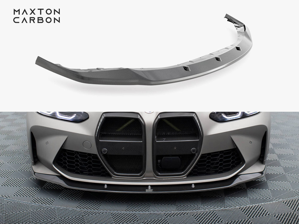 Carbon Fiber Front Splitter V.3 BMW M4 G82 / M3 G80 - 1 