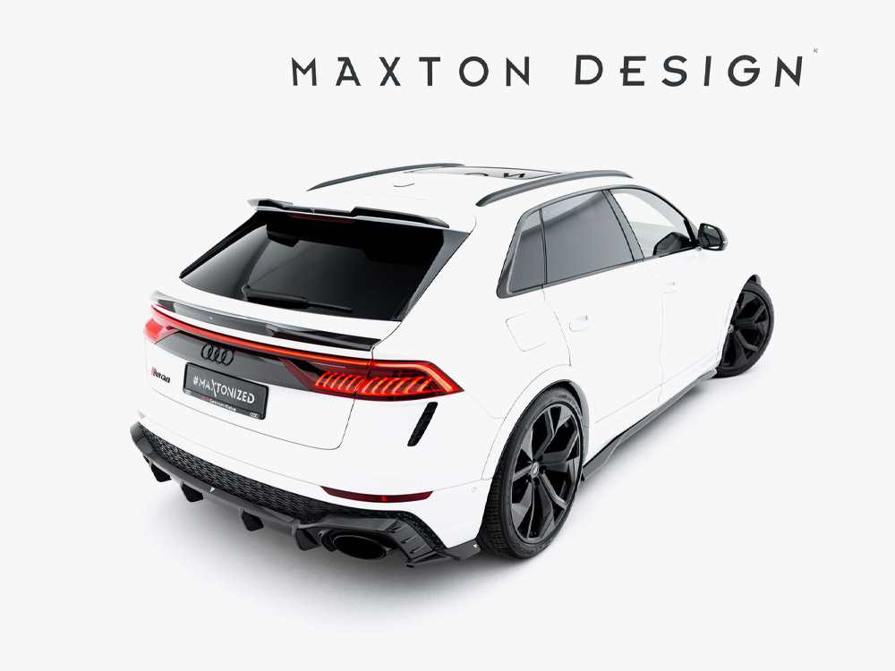 Carbon Fiber Tailgate Spoiler (Upper) Audi RSQ8 Mk1 - 2 