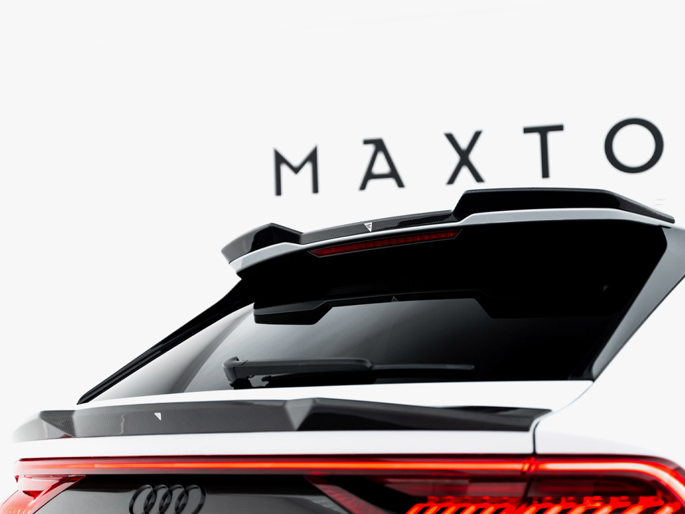 Carbon Fiber Tailgate Spoiler (Upper) Audi RSQ8 Mk1 - 3 