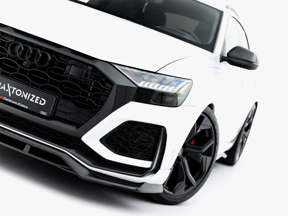 Carbon Fiber Front Splitter Audi RSQ8 Mk1 - 8 
