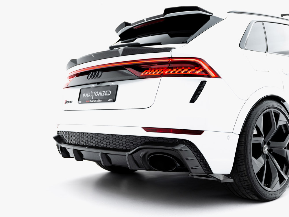 Carbon Fiber Rear Side Splitters Audi RSQ8 Mk1 - 6 
